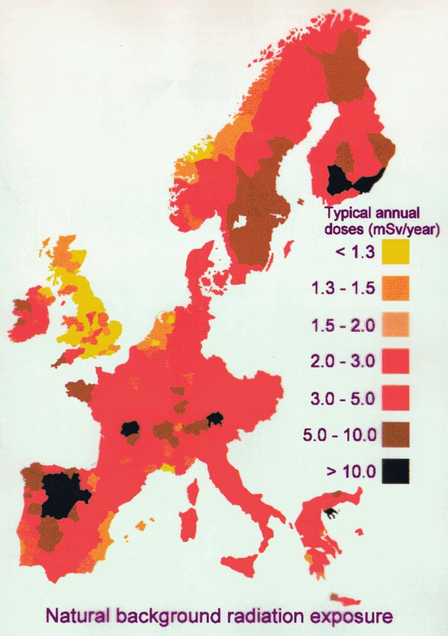 Background Radiation Europe